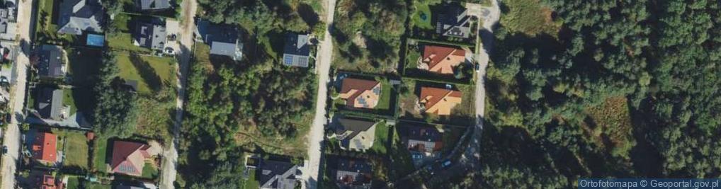Zdjęcie satelitarne Lazurowa ul.