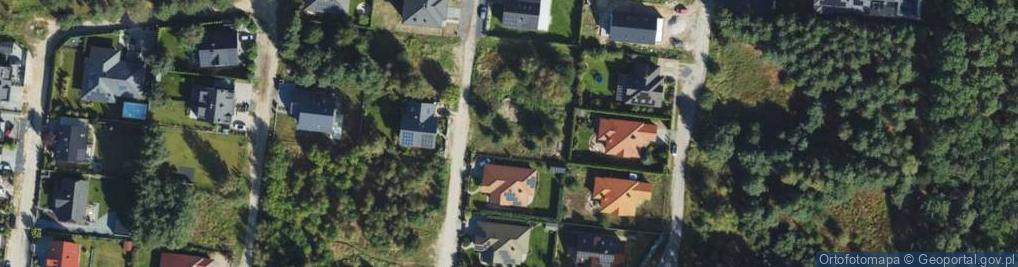 Zdjęcie satelitarne Lazurowa ul.