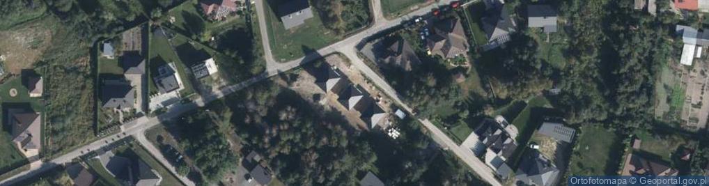 Zdjęcie satelitarne Lazurowa ul.
