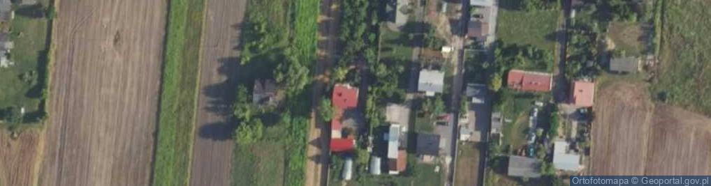 Zdjęcie satelitarne Łąki ul.