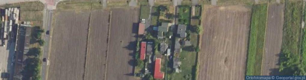 Zdjęcie satelitarne Łąki ul.