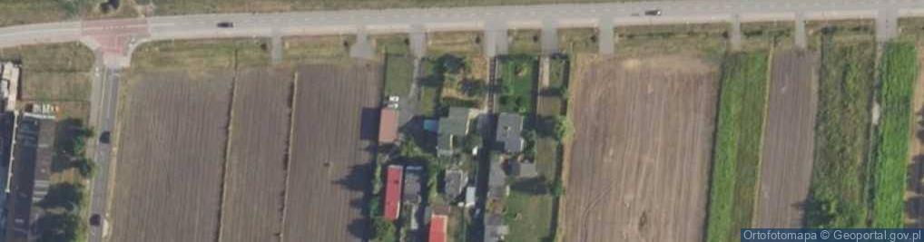 Zdjęcie satelitarne Łąki ul.