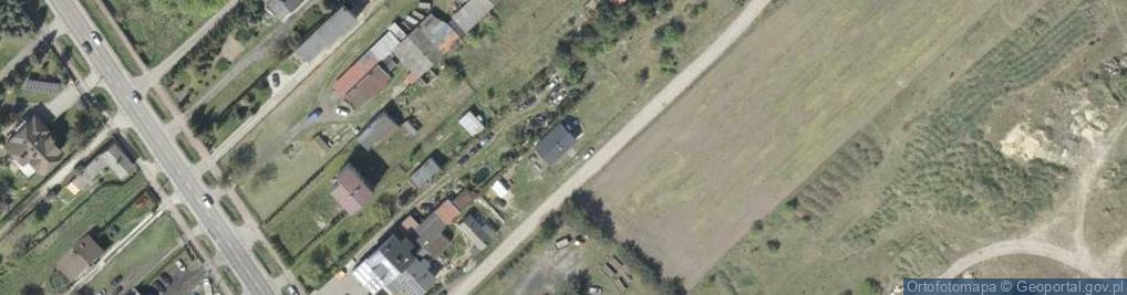 Zdjęcie satelitarne Lawendowa ul.
