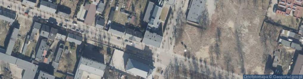 Zdjęcie satelitarne Łęczycka ul.