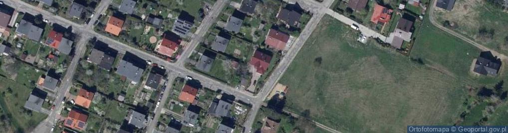 Zdjęcie satelitarne Leśna ul.