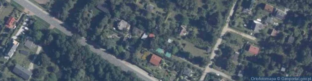 Zdjęcie satelitarne Leśna ul.