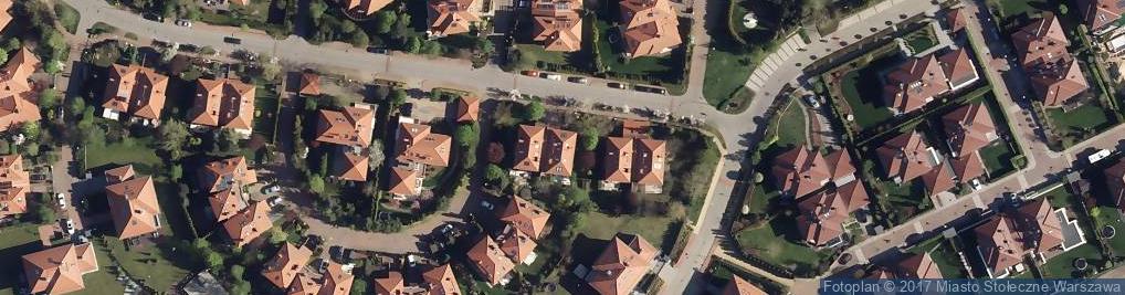 Zdjęcie satelitarne Leonarda da Vinci ul.