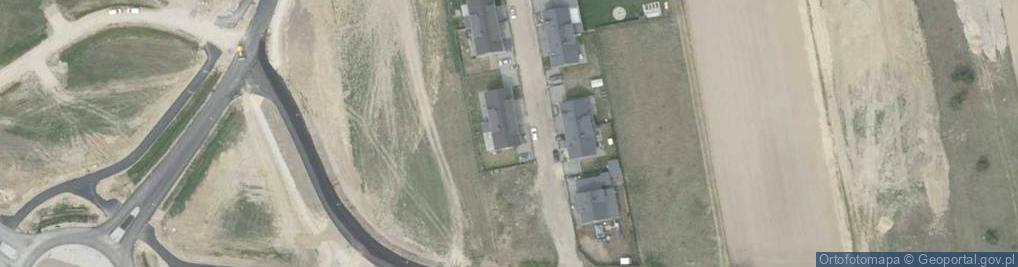 Zdjęcie satelitarne Leśne Osiedle ul.