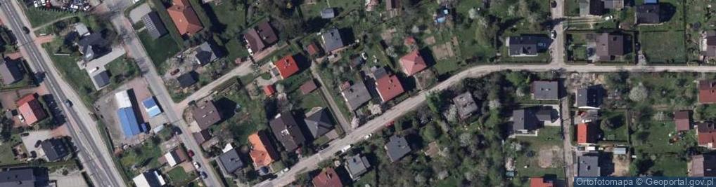Zdjęcie satelitarne Łęgowa ul.