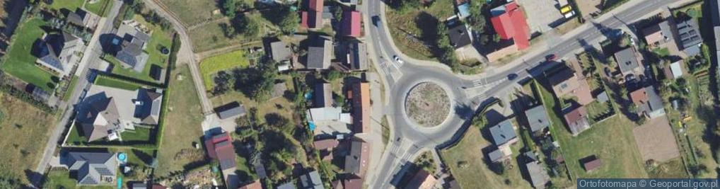 Zdjęcie satelitarne Leśna ul.