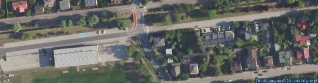 Zdjęcie satelitarne Legionów ul.