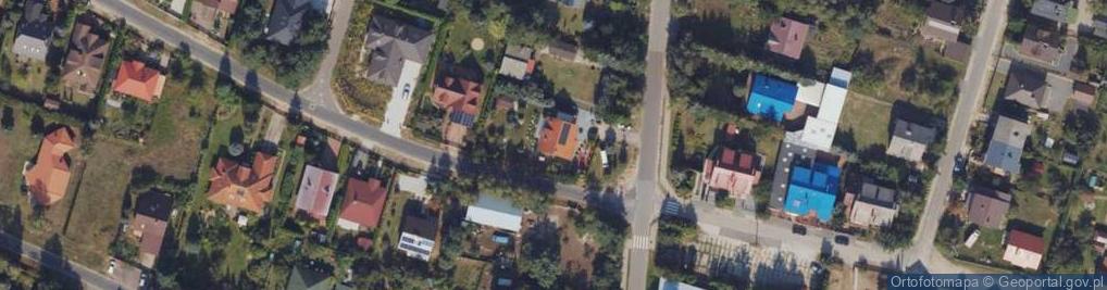 Zdjęcie satelitarne Leśna ul.