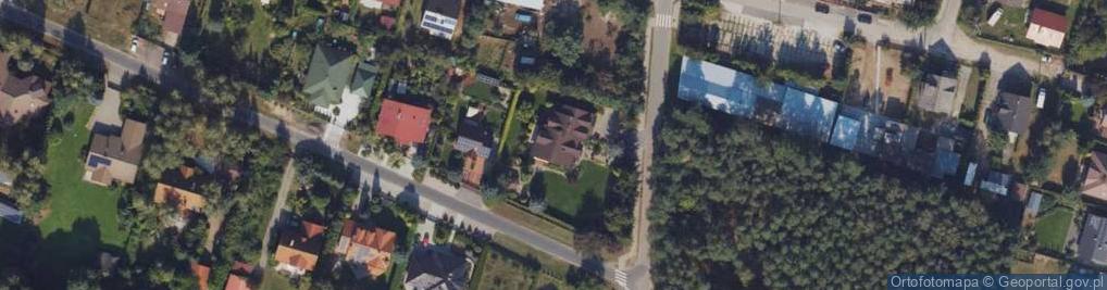 Zdjęcie satelitarne Leśna ul.
