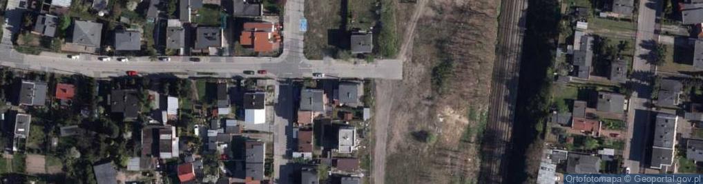 Zdjęcie satelitarne Leszczyna ul.