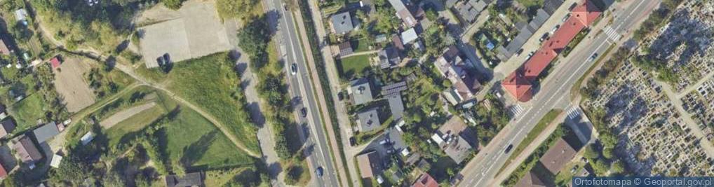 Zdjęcie satelitarne Lęborska ul.