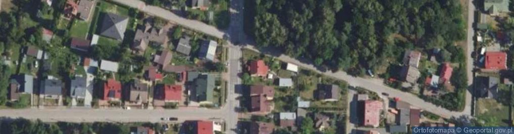 Zdjęcie satelitarne Leśna ul.