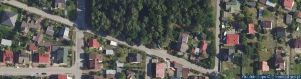 Zdjęcie satelitarne Leśna ul.