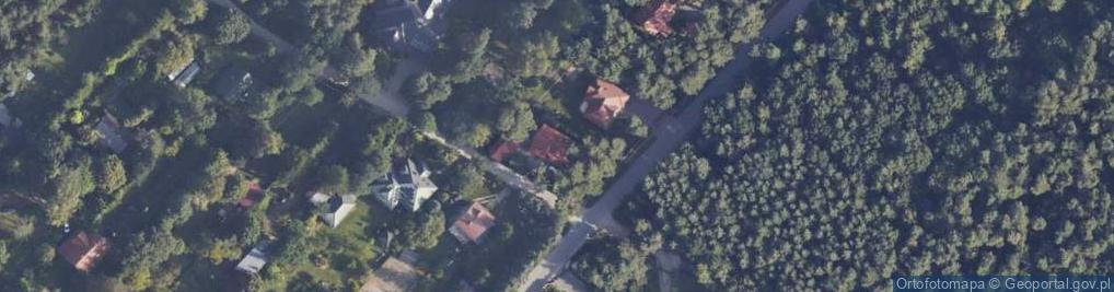 Zdjęcie satelitarne Leśna ul.