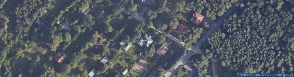 Zdjęcie satelitarne Leśna ul.