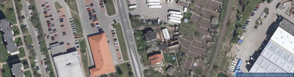 Zdjęcie satelitarne Legnicka ul.