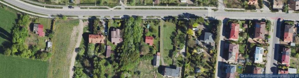 Zdjęcie satelitarne Leśna ul.
