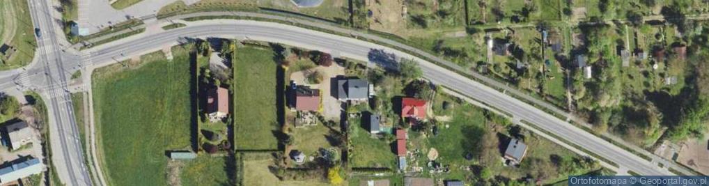 Zdjęcie satelitarne Leśna ul.