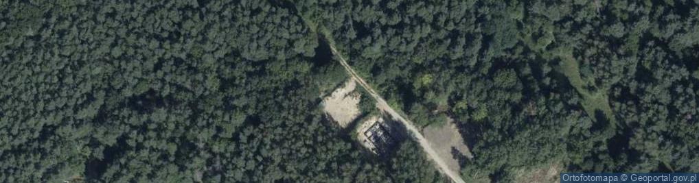 Zdjęcie satelitarne Leśne Wzgórze ul.