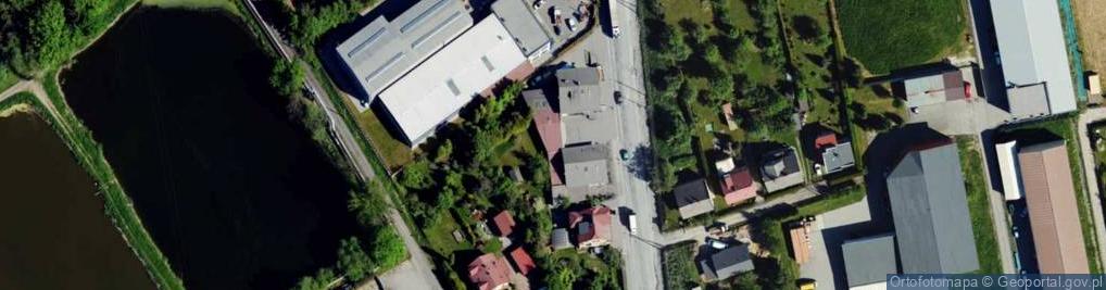 Zdjęcie satelitarne Legionów ul.