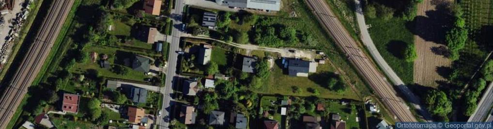 Zdjęcie satelitarne Legionów ul.