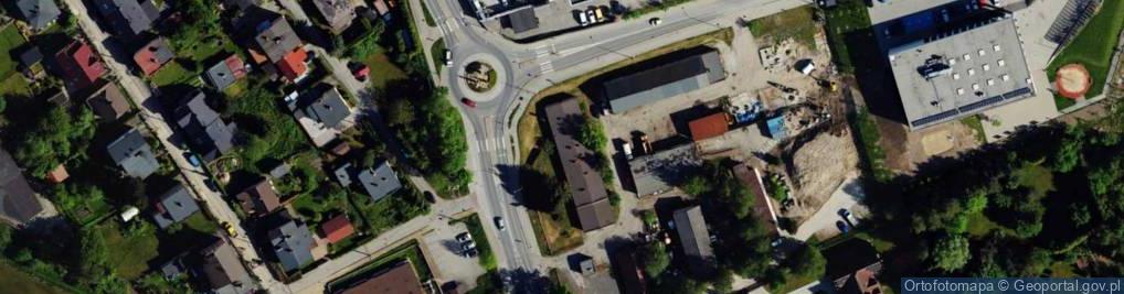 Zdjęcie satelitarne Legionów ul.