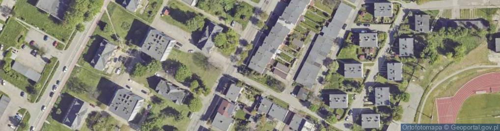 Zdjęcie satelitarne Legionów ul.