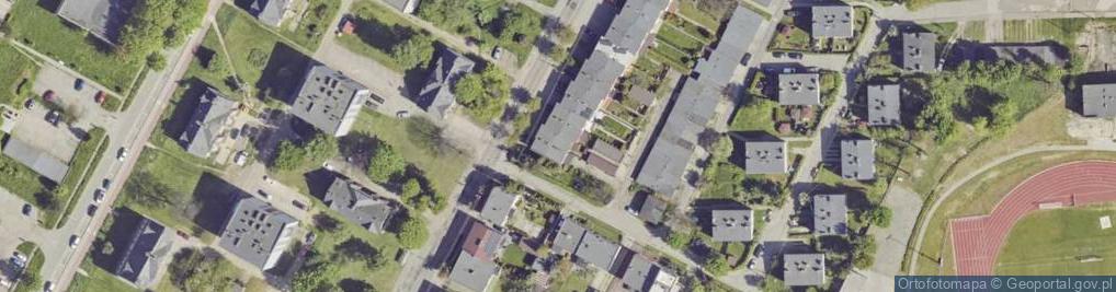 Zdjęcie satelitarne Legionów ul.