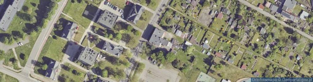 Zdjęcie satelitarne Legionów ul.