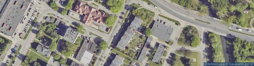 Zdjęcie satelitarne Legionów ul.