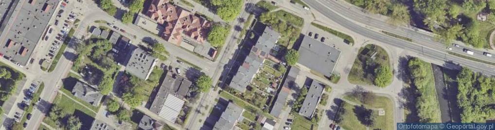 Zdjęcie satelitarne Legionów ul.
