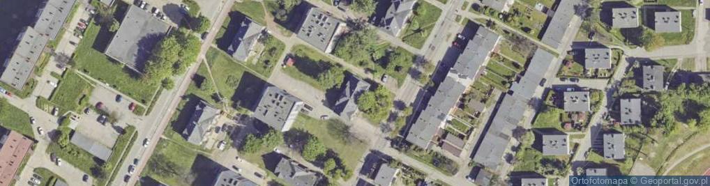 Zdjęcie satelitarne Legionów ul.