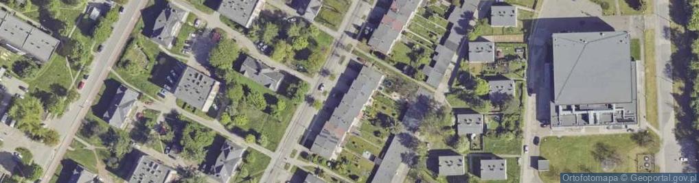 Zdjęcie satelitarne Legionów ul.