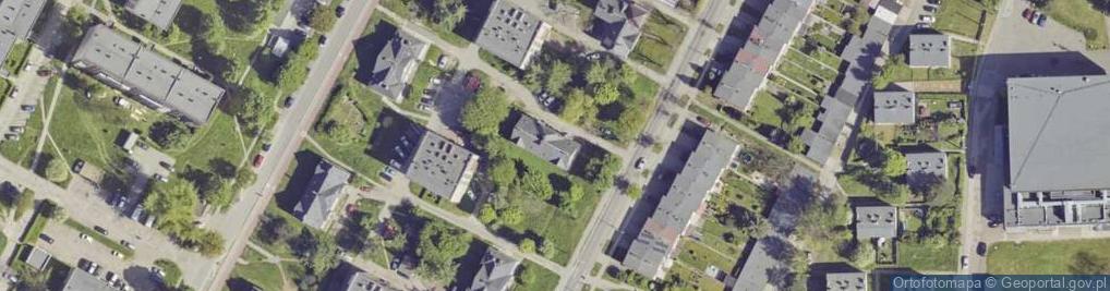 Zdjęcie satelitarne Legionów ul.