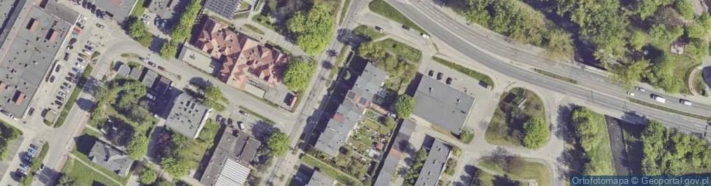 Zdjęcie satelitarne Legionów ul.
