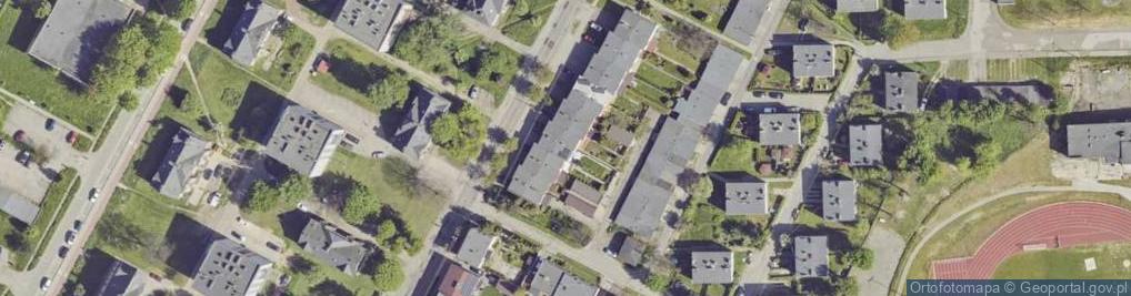 Zdjęcie satelitarne Legionów ul.