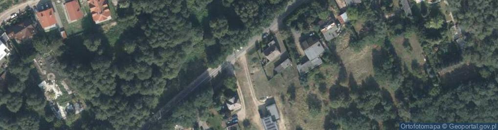 Zdjęcie satelitarne Leśna ul.
