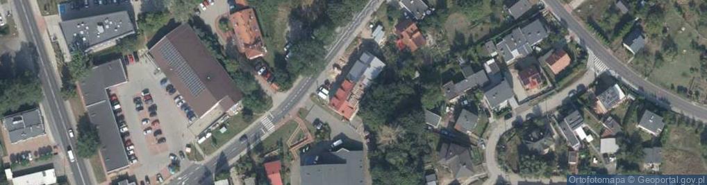 Zdjęcie satelitarne Leśna ul.