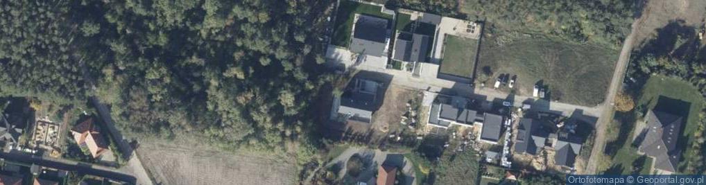 Zdjęcie satelitarne Leśna Osada ul.