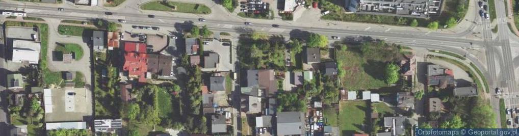 Zdjęcie satelitarne Legionów Polskich ul.