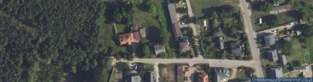 Zdjęcie satelitarne Leśna ul.