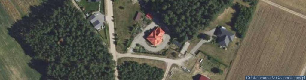 Zdjęcie satelitarne Leśne Wzgórze ul.