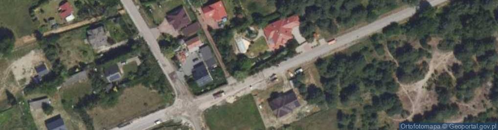 Zdjęcie satelitarne Leśna ul.
