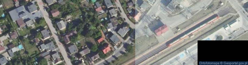 Zdjęcie satelitarne Leśna ul.