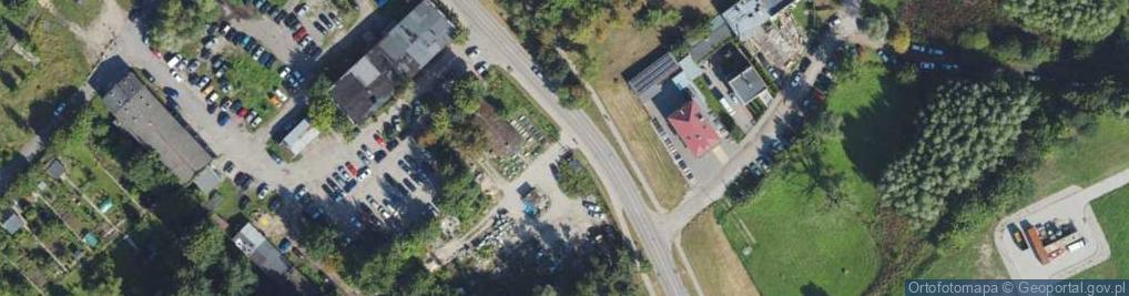 Zdjęcie satelitarne Łęczycka ul.