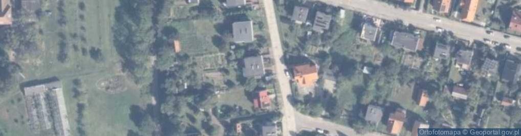 Zdjęcie satelitarne Leśna ul.